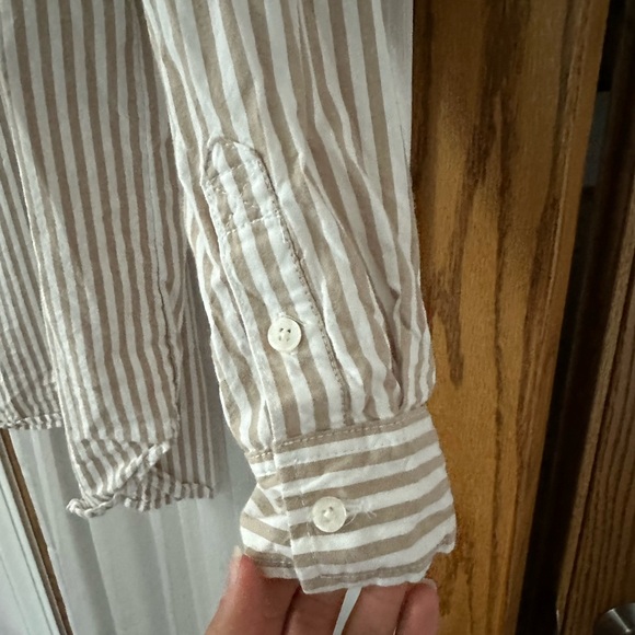 striped button up shirt - Picture 2 of 5